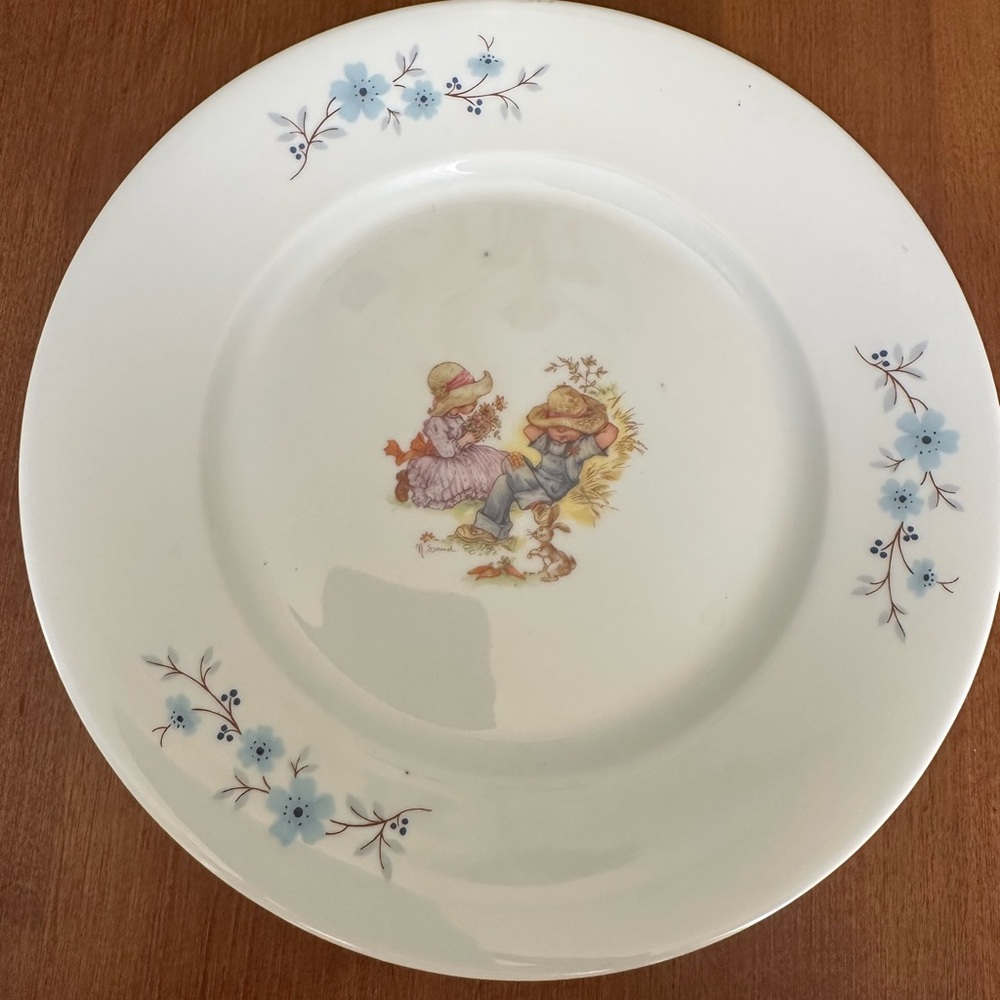 Limoges Child’s Plate